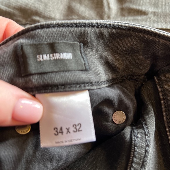 Mens Express Slim Straight Jeans - Picture 5 of 5